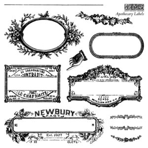 Apothecary Labels IOD H2 Home Designs Green Bay Wisconsin