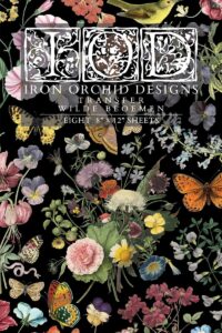 Wilde Bloemen Transfer IOD H2 Home Designs Green Bay, Wisconsin